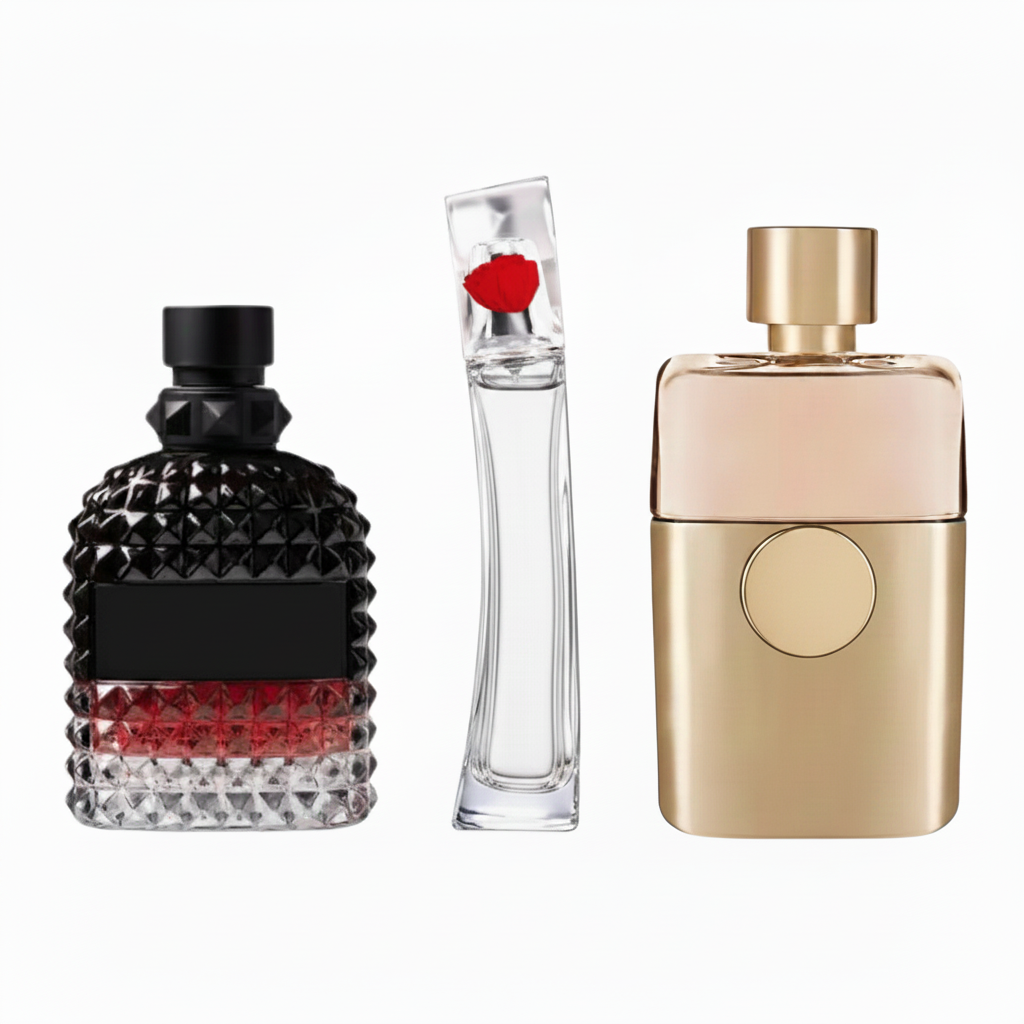 SET MIT 3 PARFÜMS: Blumig-intensive Eau de Parfum Kollektion für Frauen